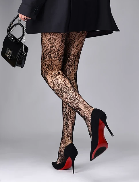 Жіночі туфлі велюрові чорні - фото 7 - Miraton