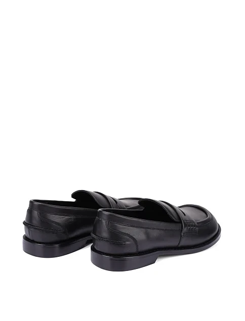 Жіночі туфлі шкіряні чорні - фото 4 - Miraton