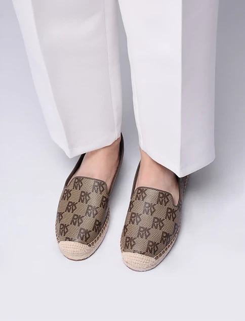 Жіночі еспадрильї з екошкіри бежеві - фото 7 - Miraton