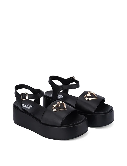 Сандалі Love Moschino - фото 3 - Miraton