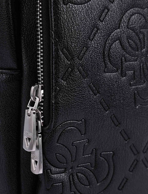 Чоловіча сумка з екошкіри чорна - фото 4 - Miraton