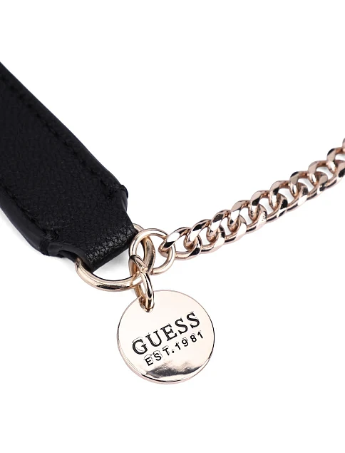 Женская сумка через плечо из экокожи черная - фото 9 - Miraton