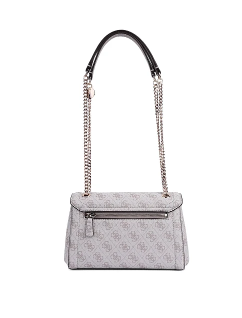 Жіноча сумка через плече з екошкіри молочного кольору - фото 3 - Miraton