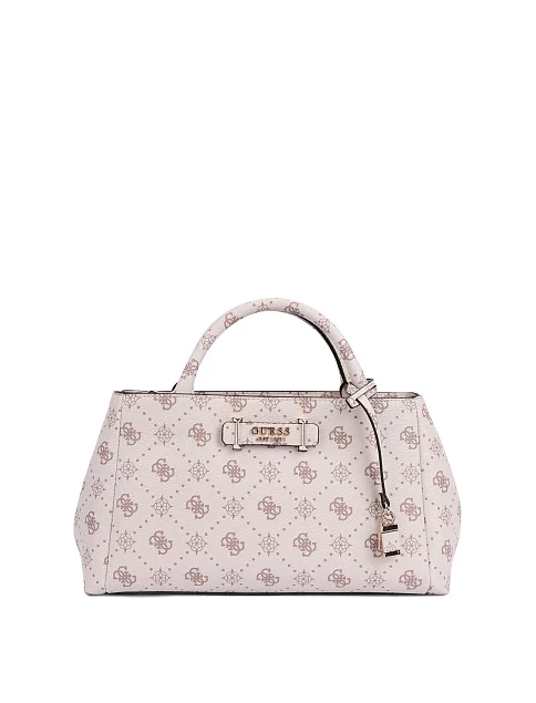 Женская сумка из экокожи молочного цвета - фото 1 - Miraton