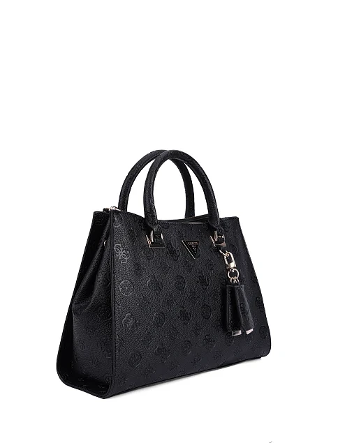 Женская сумка из экокожи черная - фото 2 - Miraton