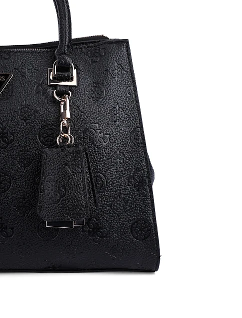 Женская сумка из экокожи черная - фото 4 - Miraton