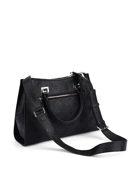 Женская сумка из экокожи черная - фото 8 - Miraton