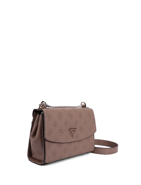 Жіноча сумка крос-боді з екошкіри бежева - фото 2 - Miraton