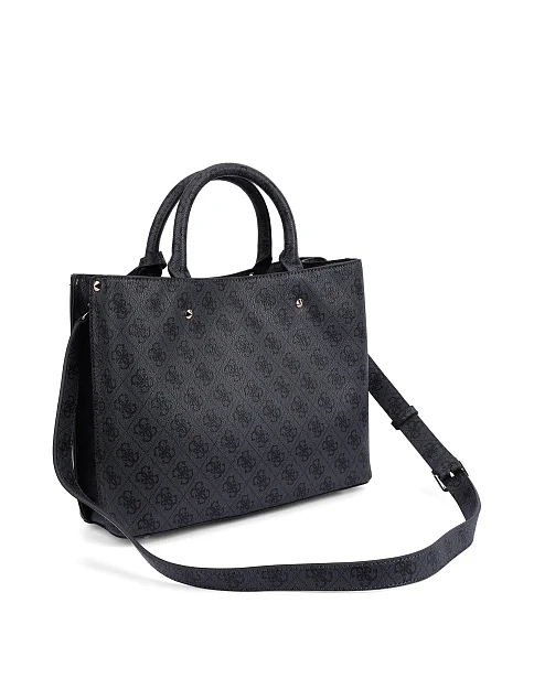 Женская сумка из экокожи черная - фото 8 - Miraton