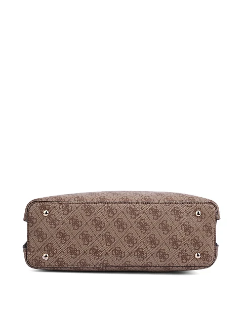 Женская сумка из экокожи бежевая - фото 5 - Miraton