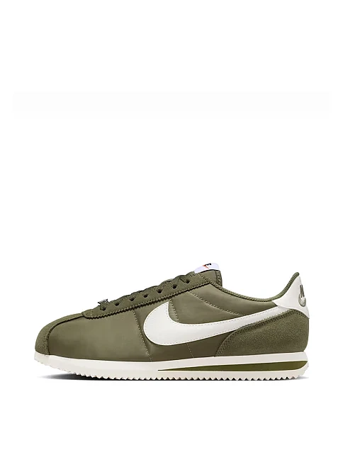 Женские кроссовки Nike W NIKE CORTEZ TXT кожаные зеленые - фото 2 - Miraton