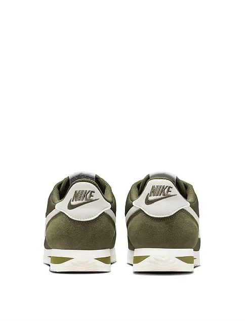 Женские кроссовки Nike W NIKE CORTEZ TXT кожаные зеленые - фото 4 - Miraton