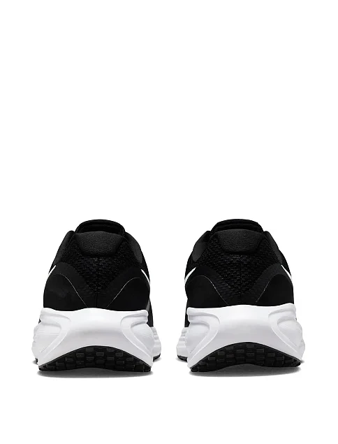 Мужские кроссовки Nike REVOLUTION 9 текстильные черные - фото 4 - Miraton
