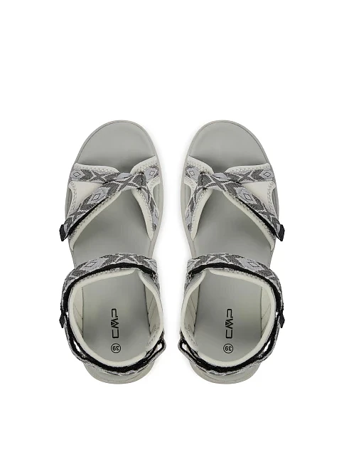 Жіночі сандалі CMP ALMAAK HIKING SANDAL шкіряні сірі - фото 4 - Miraton
