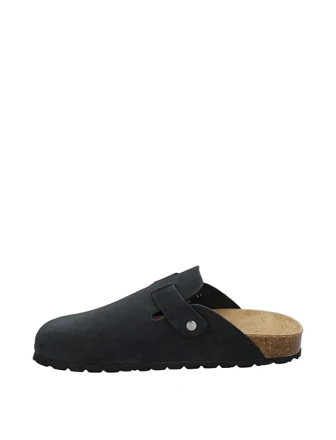 Жіночі сабо CMP NAVARRO SLIPPERS замшеві чорні - фото 2 - Miraton