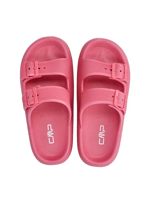 Жіночі шльопанці CMP BELEM SLIPPER гумові коралові - фото 5 - Miraton