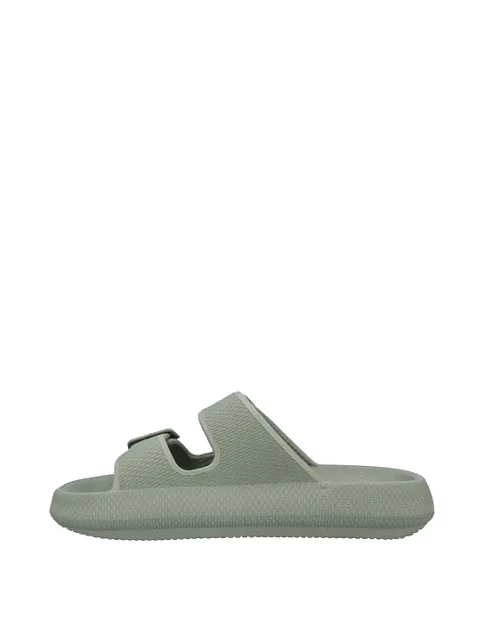 Женские шлепанцы CMP BELEM SLIPPER резиновые зеленые - фото 2 - Miraton