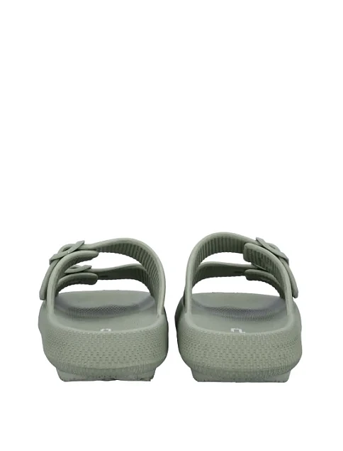 Женские шлепанцы CMP BELEM SLIPPER резиновые зеленые - фото 5 - Miraton