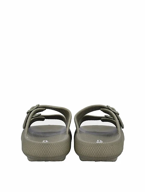 Чоловічі шльопанці CMP BELEM SLIPPER гумові зелені - фото 4 - Miraton