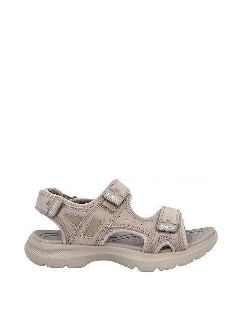 Женские сандалии CMP EMBY HIKING SANDAL из нубука бежевые - фото 1 - Miraton