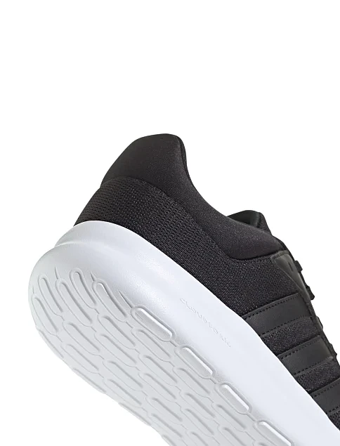 Женские кроссовки Adidas LITE RACER 4.0 текстильные черные - фото 7 - Miraton
