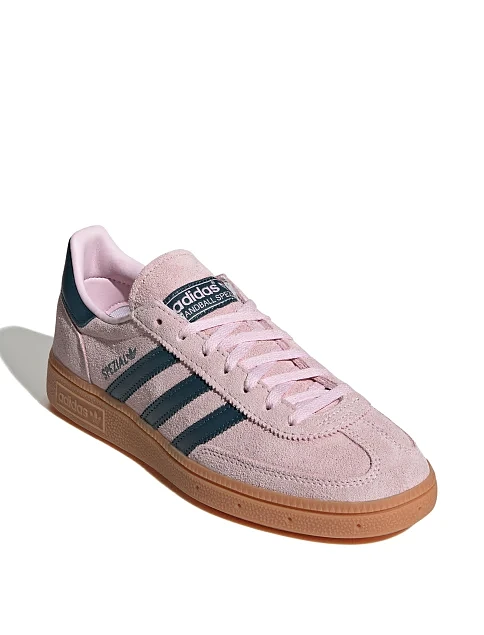 Жіночі кеди Adidas HANDBALL SPEZIAL шкіряні рожеві - фото 2 - Miraton