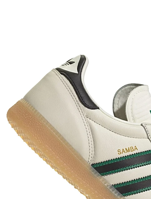 Жіночі кеди Adidas SAMBA JP шкіряні білі - фото 8 - Miraton