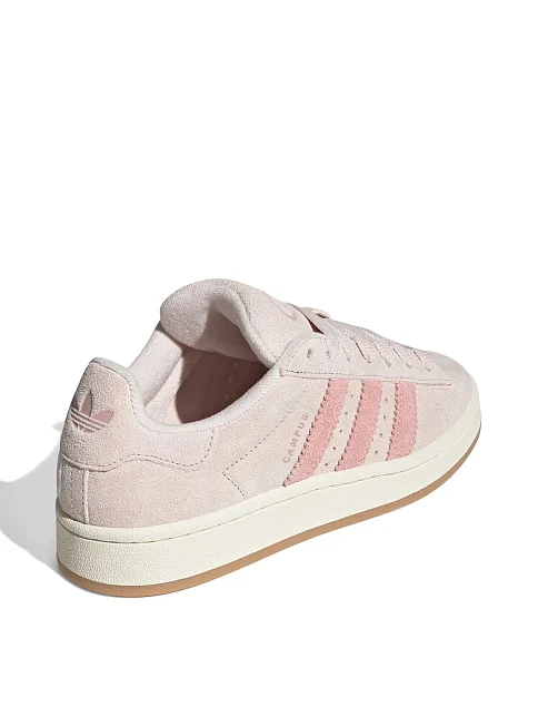 Женские кеды Adidas CAMPUS 00s кожаные розовые - фото 4 - Miraton