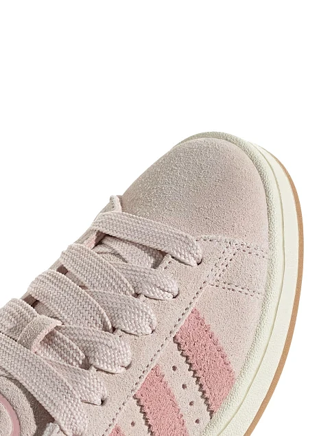 Женские кеды Adidas CAMPUS 00s кожаные розовые - фото 8 - Miraton