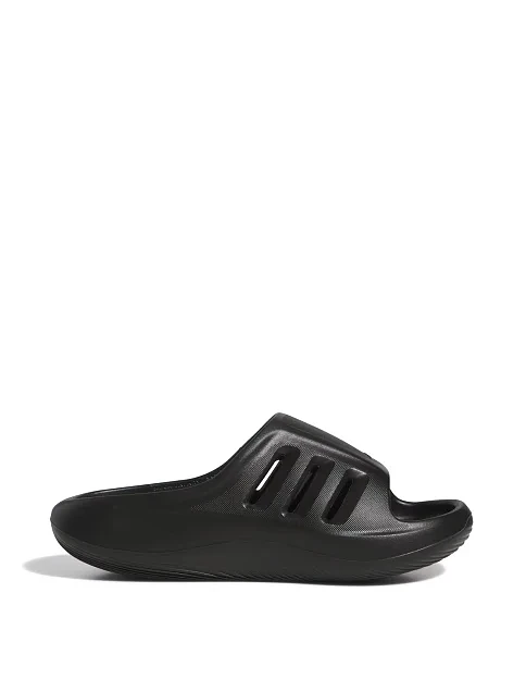 Жіночі шльопанці Adidas adiFOM IIInfinity з екошкіри чорні - фото 1 - Miraton