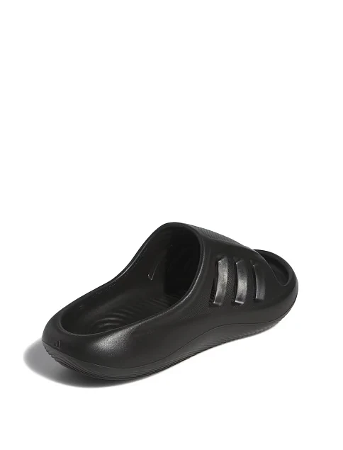 Жіночі шльопанці Adidas adiFOM IIInfinity з екошкіри чорні - фото 4 - Miraton