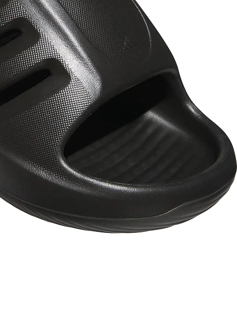 Жіночі шльопанці Adidas adiFOM IIInfinity з екошкіри чорні - фото 7 - Miraton