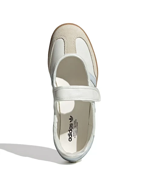 Женские кеды Adidas SAMBA JANE кожаные белые - фото 5 - Miraton