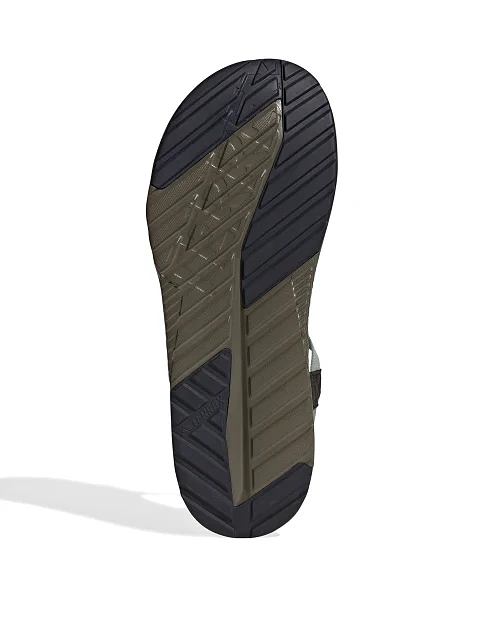 Мужские сандалии Adidas TERREX HYDROTERRA LIGHT текстильные зеленые - фото 3 - Miraton