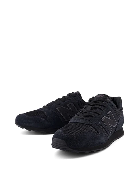 Мужские кроссовки New Balance M373253 замшевые черные - фото 7 - Miraton