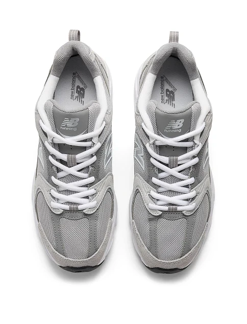 Кросівки New Balance MR530CK з екошкіри сірі - фото 7 - Miraton