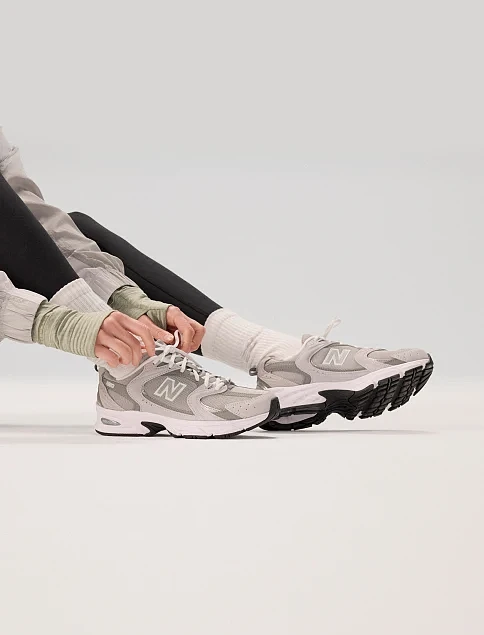 Кросівки New Balance MR530CK з екошкіри сірі - фото 9 - Miraton