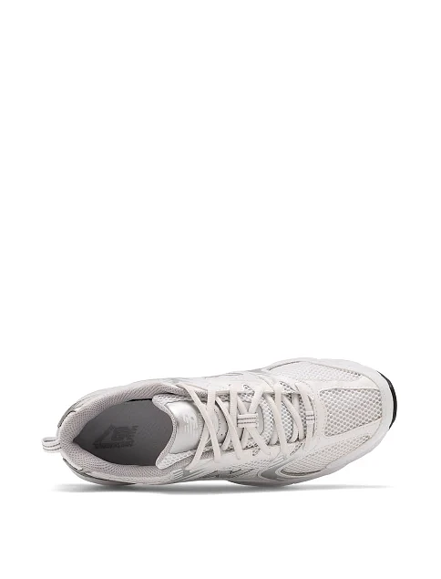 Женские кроссовки New Balance MR530EMA из экокожи белые - фото 3 - Miraton