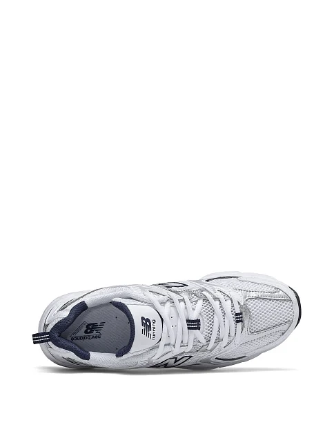 Женские кроссовки New Balance MR530SG из экокожи белые - фото 3 - Miraton