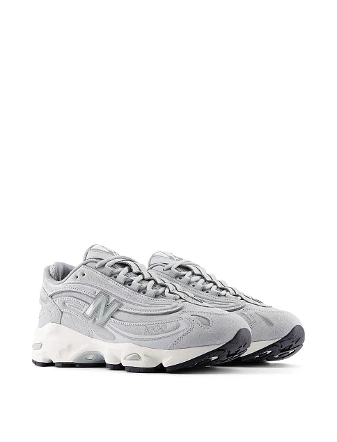 Женские кроссовки New Balance U10002LV кожаные серые - фото 5 - Miraton