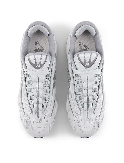 Женские кроссовки New Balance U10002LV кожаные серые - фото 7 - Miraton