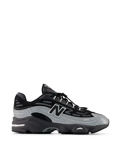 Мужские кроссовки New Balance U1000432 из экокожи серые - фото 1 - Miraton