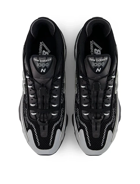 Мужские кроссовки New Balance U1000432 из экокожи серые - фото 6 - Miraton