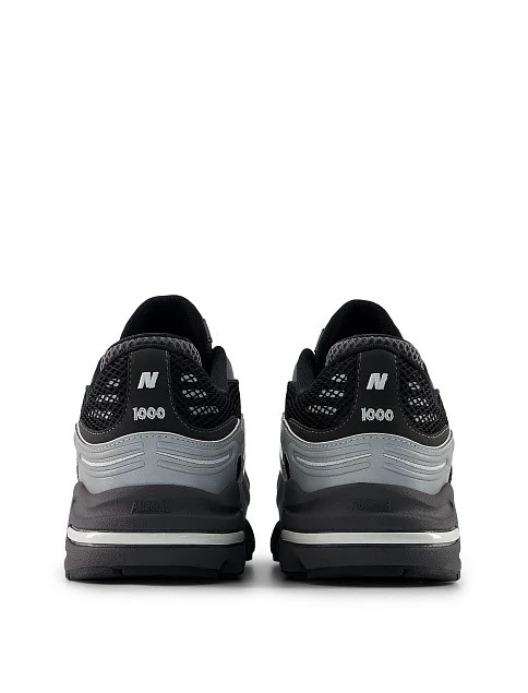 Мужские кроссовки New Balance U1000432 из экокожи серые - фото 7 - Miraton