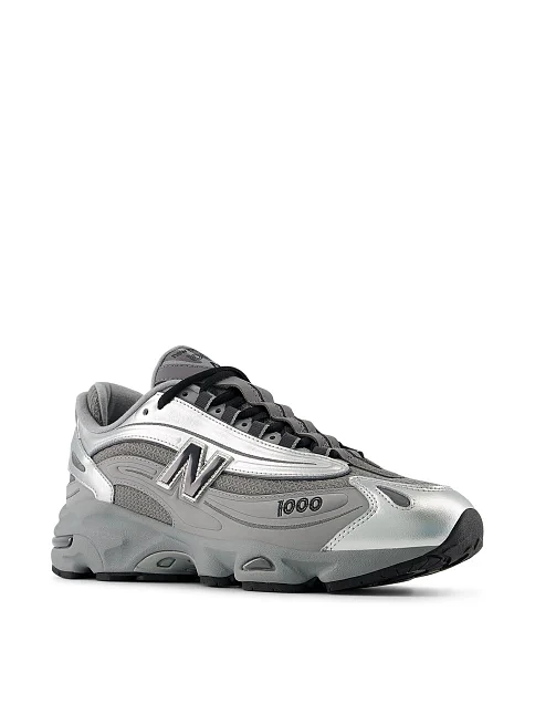 Мужские кроссовки New Balance U10007RF из экокожи серые - фото 3 - Miraton