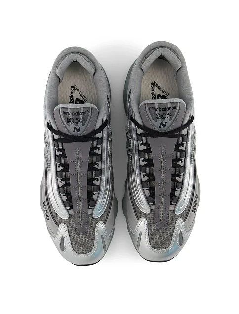 Мужские кроссовки New Balance U10007RF из экокожи серые - фото 5 - Miraton