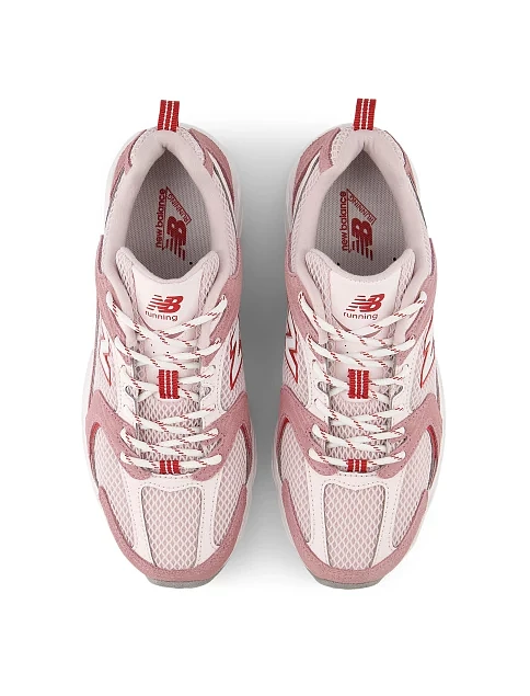 Женские кроссовки New Balance U5304GM замшевые розовые - фото 5 - Miraton