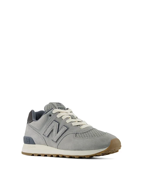 кроссовки New Balance U5746VZ замшевые серые - фото 2 - Miraton