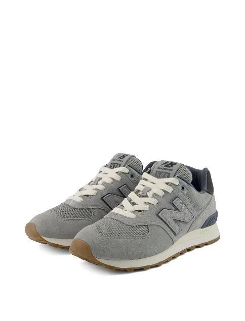 кроссовки New Balance U5746VZ замшевые серые - фото 3 - Miraton