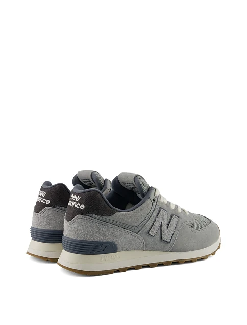 кроссовки New Balance U5746VZ замшевые серые - фото 4 - Miraton